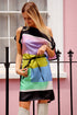 Tunique foulard en soie "Brushstroke Blocks/Painterly Pastels" d'Amanda